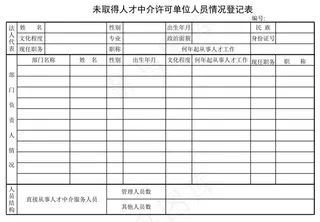 中介单位人员登