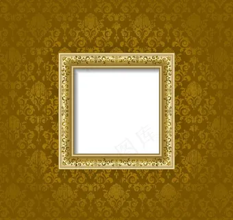 古典花纹花边框 相框图片