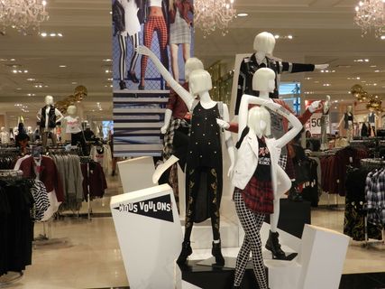 橱窗模特图片 橱窗模特图片