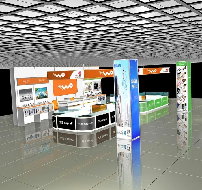 手机卖场图片psd模版下载