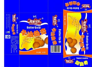 曲奇包装图片