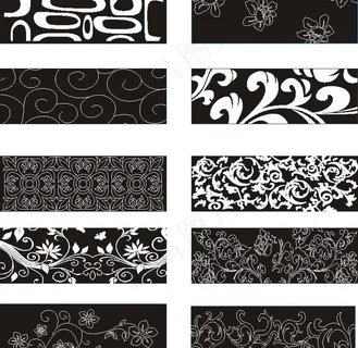 十款移门腰线图案