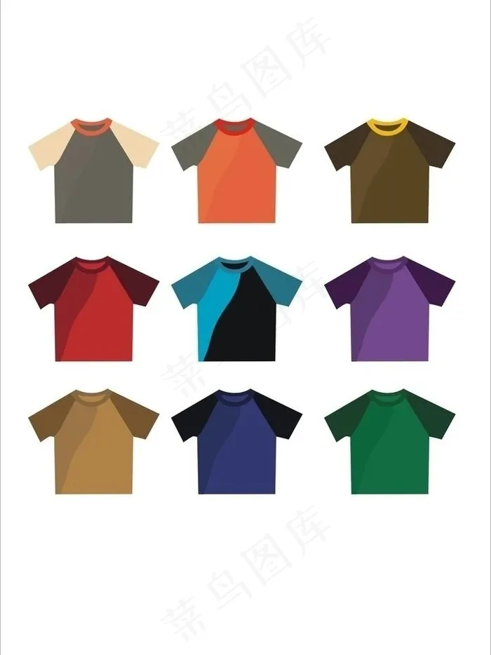 衣服矢量图图片cdr矢量模版下载