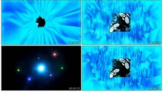 蓝色光效视频素材