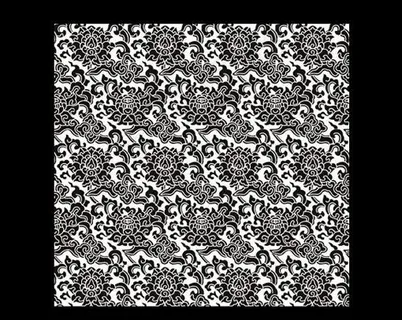 佛教莲花矢量图底纹图片