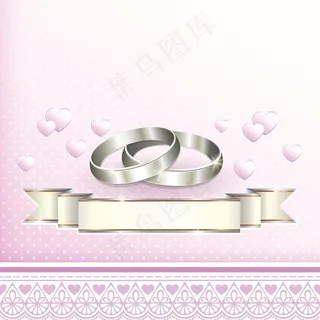 婚礼邀请卡图片