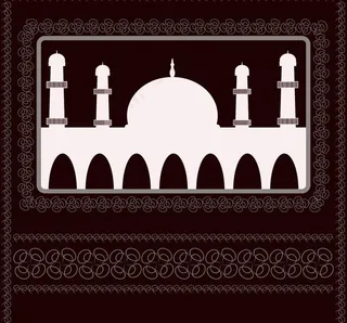 伊斯兰教古典花纹壁纸图片