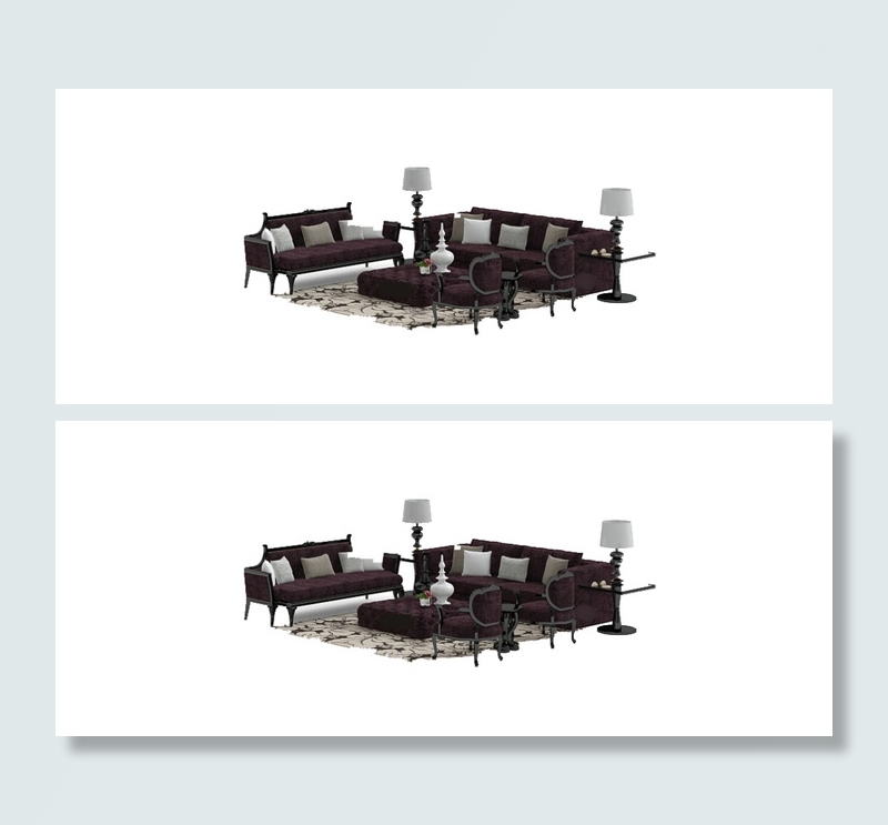 家具组合素材模板下载