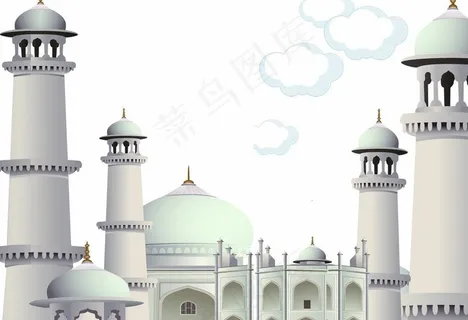 伊斯兰城堡设计图片