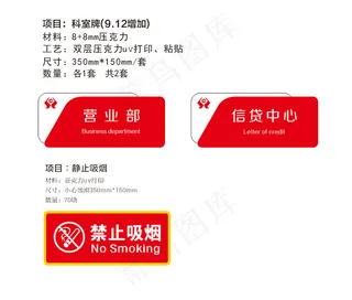 农村信用社门牌