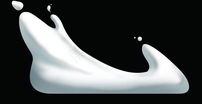 牛奶箭头图片