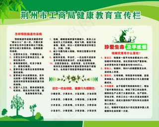 健康教育展板