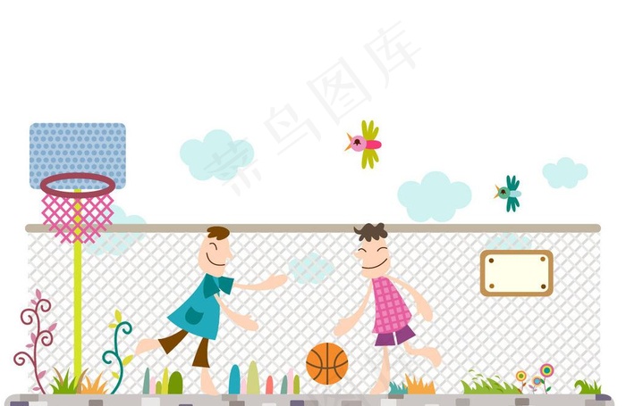 打篮球图片