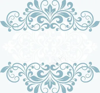 欧式花纹背景图片