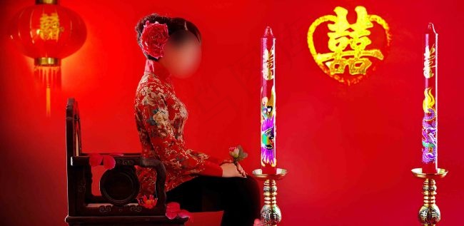 婚庆蜡烛背景图片素材psd模版下载