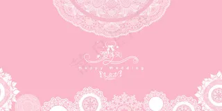 粉色系公主蕾丝