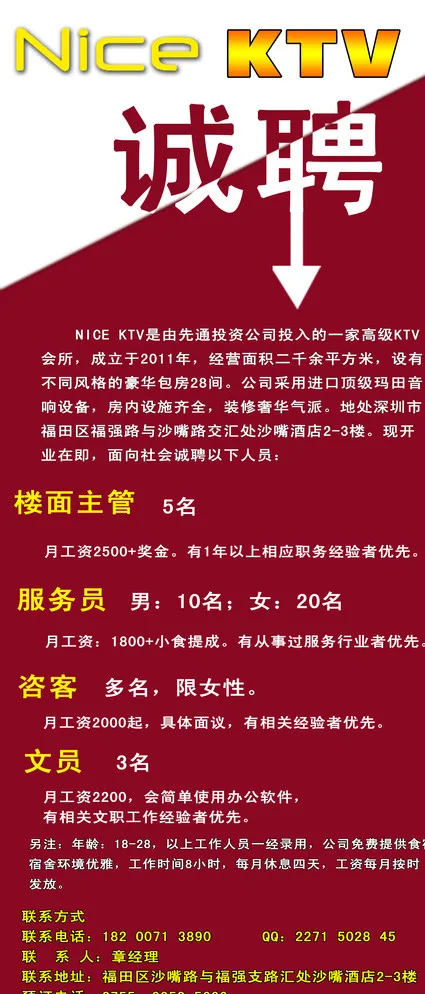 招聘展架图片psd模版下载