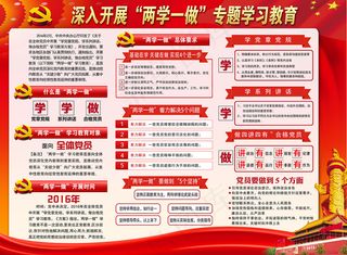 深入开展两学一做专题学习教育