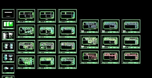 全套度假村酒店装修施工图