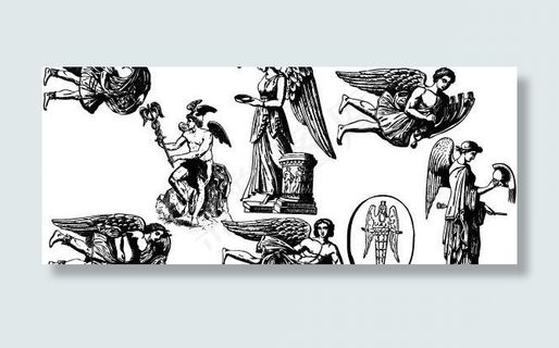 翅天使免费矢量