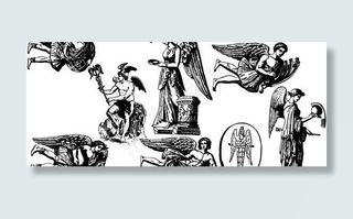 翅天使免费矢量