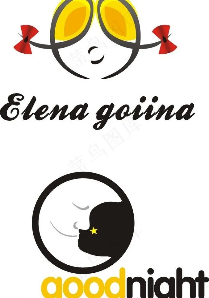 卡通儿童图片cdr矢量模版下载