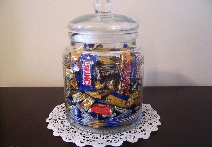 糖果罐 一瓶 巧克力图片