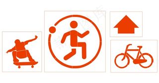 提示牌镂空喷漆