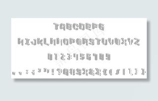 魔立方块的字体的字体