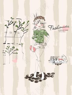 时尚潮流女孩图片