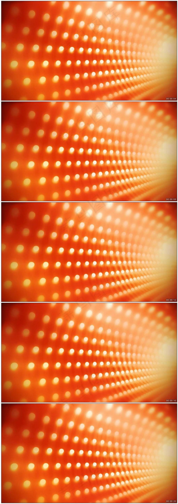 发散光芒唯美舞台背景高清视频