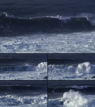 大海实拍海浪翻滚蓝色波涛高清视频