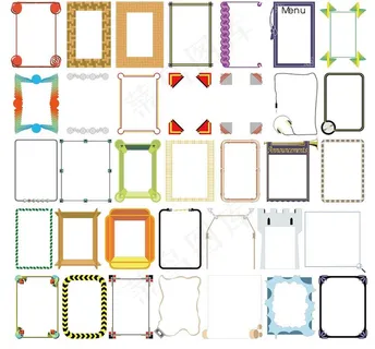 装饰边框包装设计图案图片