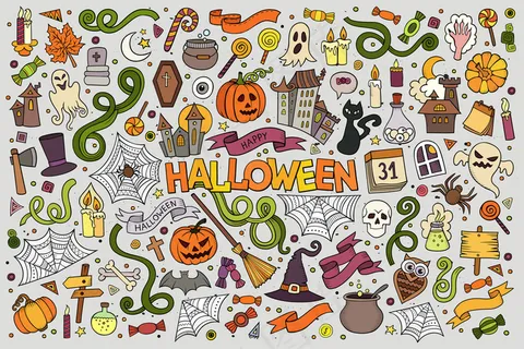 万圣节矢量设计素材 万圣节矢量设计素材