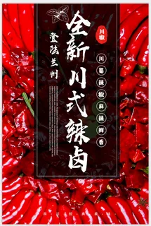 四川川辣卤海报