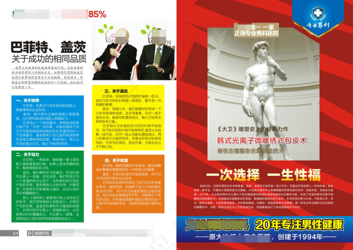 高端男科 包皮硬广 男科杂志 医疗...