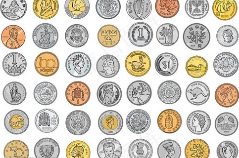 世界金币图片