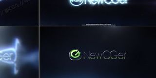 震撼光效轮廓标志揭示