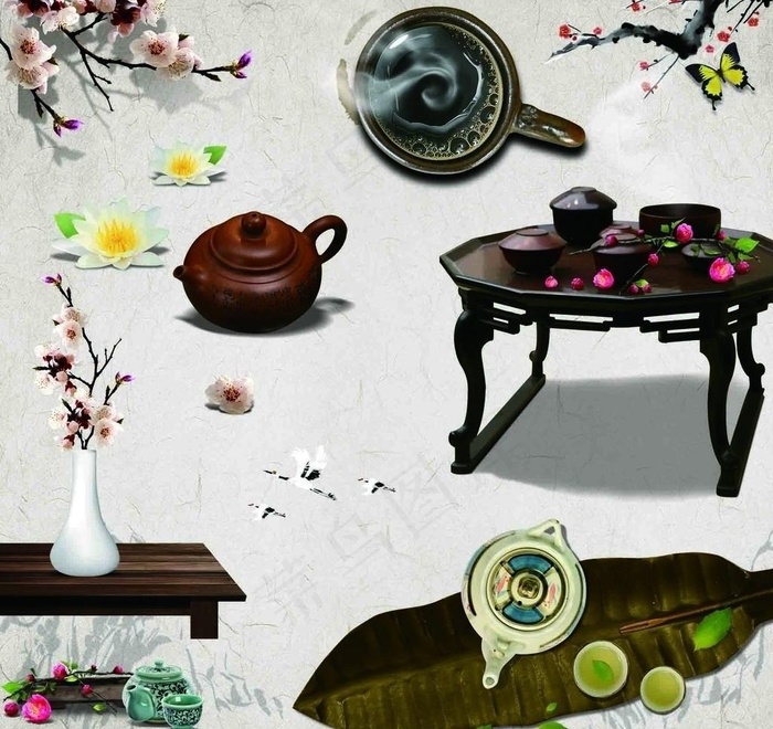 茶具图片(1772X1772(DPI:300))psd模版下载