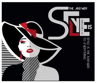 时尚化妆品扁平插画