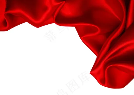 红色绸缎背景图片 红色绸缎背景图片