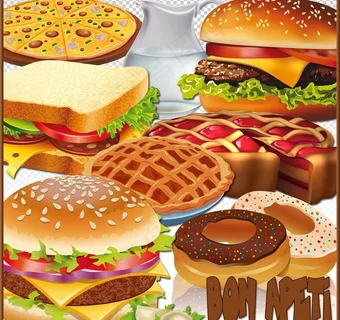 卡通汉堡图片 卡通汉堡图片