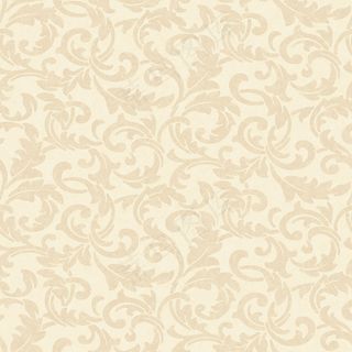 米黄色卷草花壁纸图片素材下载