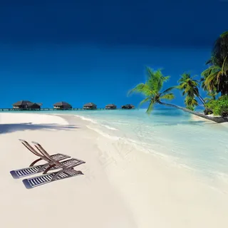 热带海滩 海边风景图片