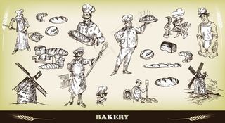 面包店矢量素材下载