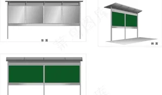 橱窗效果图图片