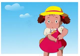 千与千寻 小梅矢量图源文件