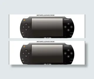 PSP游戏cdr矢量素材