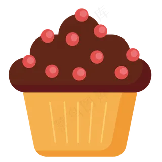 生日蛋糕甜点卡通蛋糕PNG设计元素...