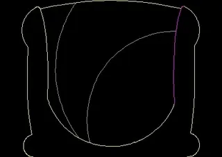 沙发平面图块cad家具图块素材20...